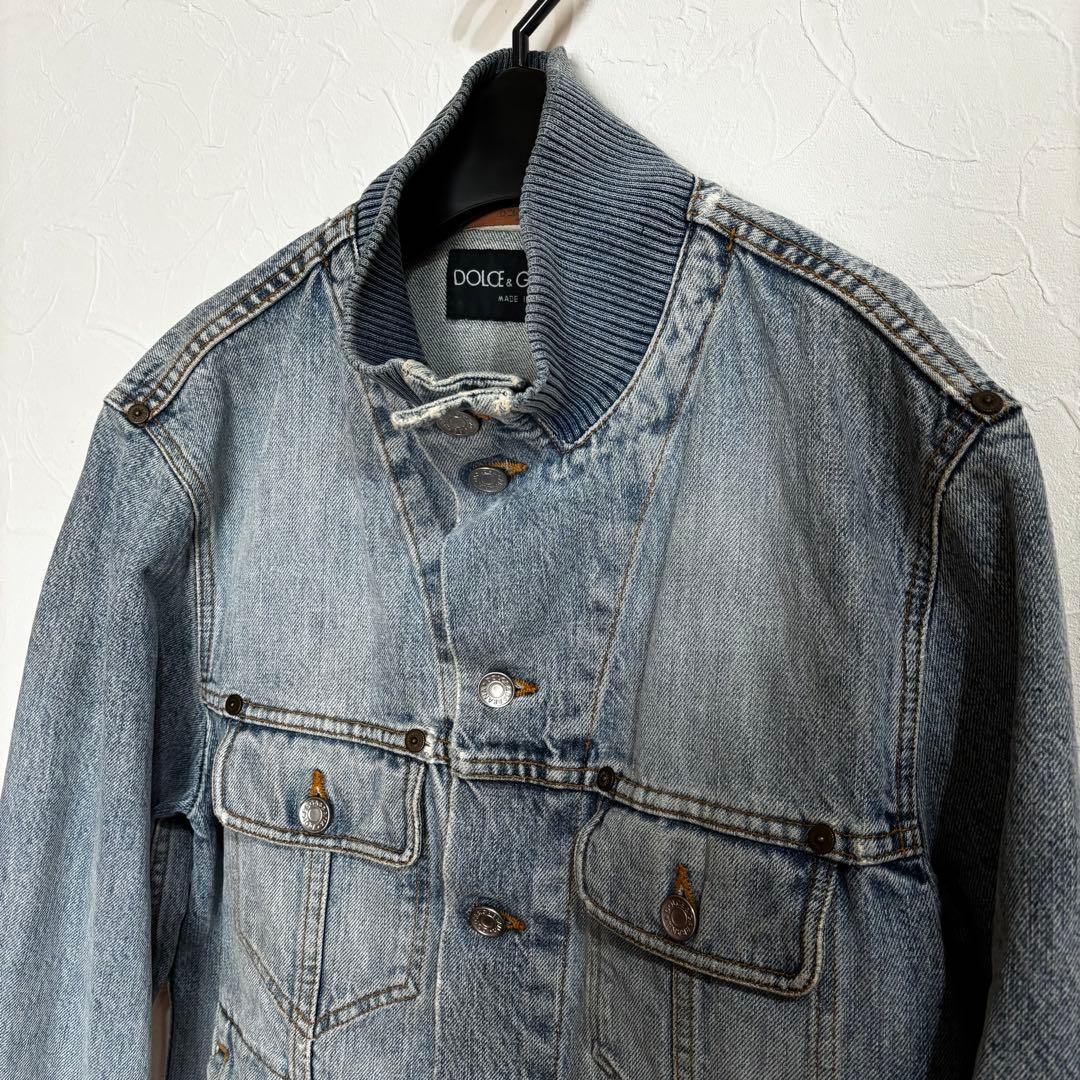ドルチェ&ガッバーナ DOLCE&GABBANA ヴィンテージデニムジャケット