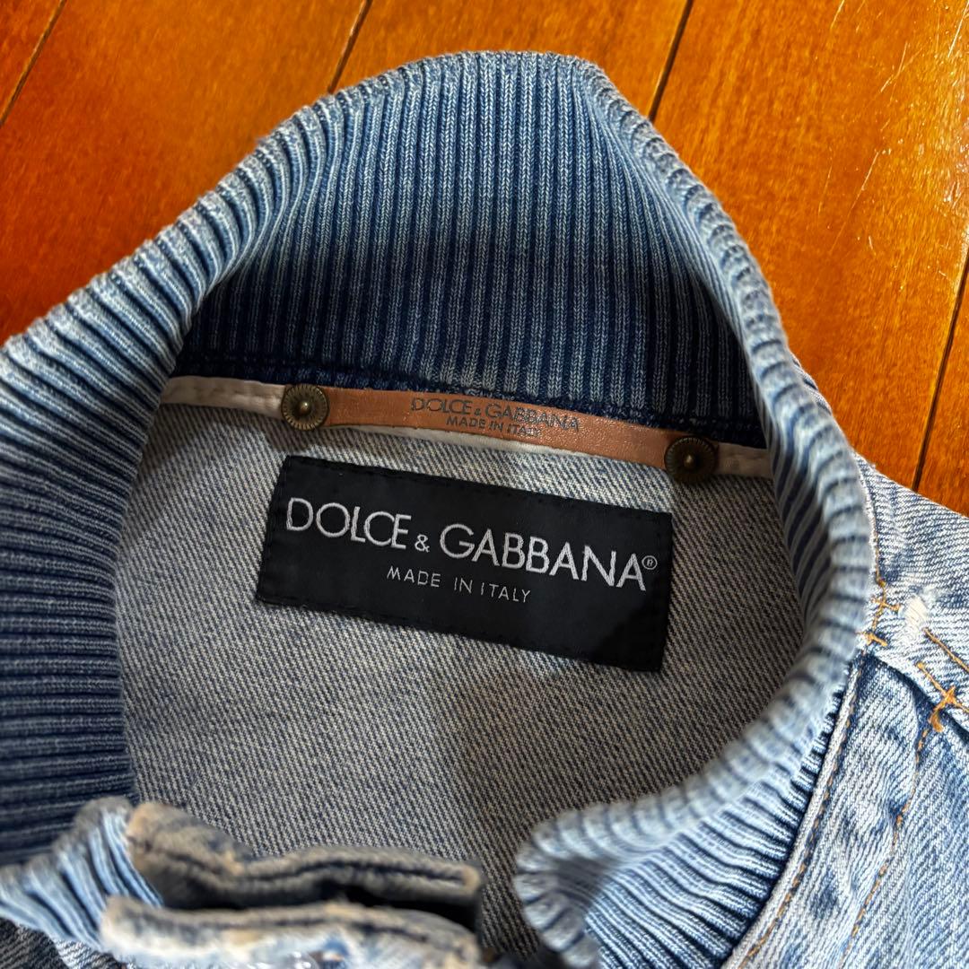 ドルチェ&ガッバーナ DOLCE&GABBANA ヴィンテージデニムジャケット