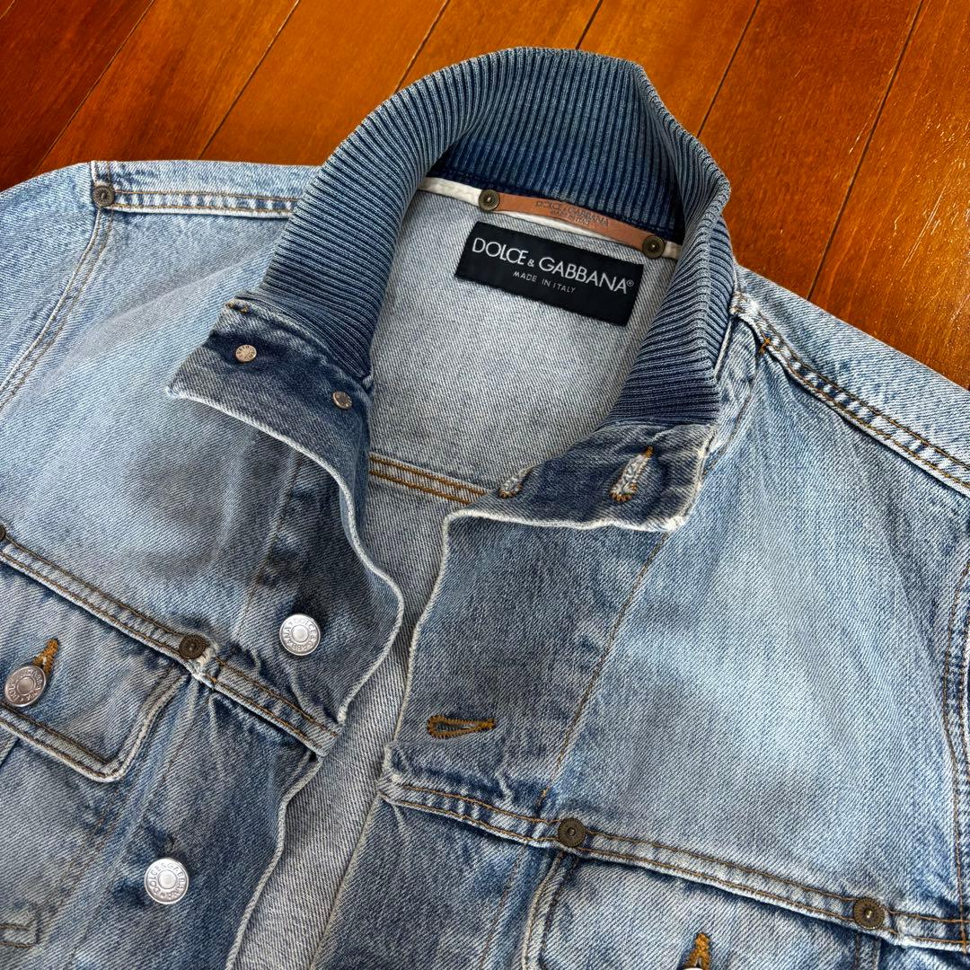 ドルチェ&ガッバーナ DOLCE&GABBANA ヴィンテージデニムジャケット