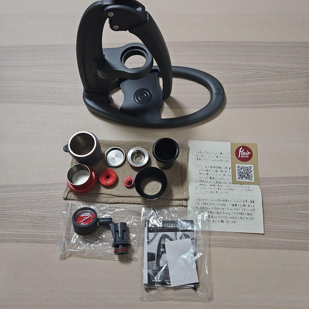 Flair espresso the NEO (圧力計付き)