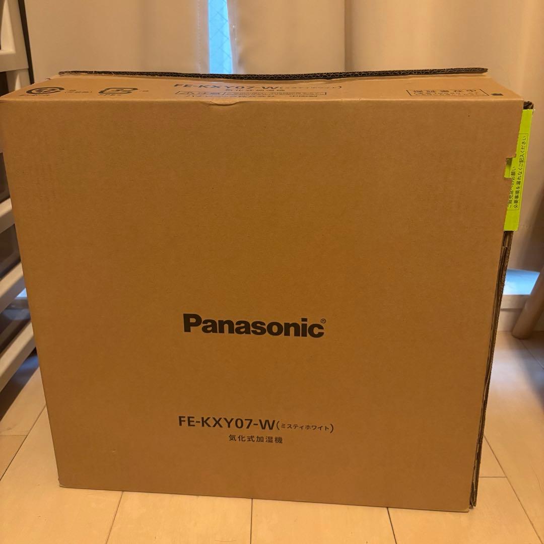 【新品】Panasonic ヒーターレス気化式加湿機　FE-KXY07