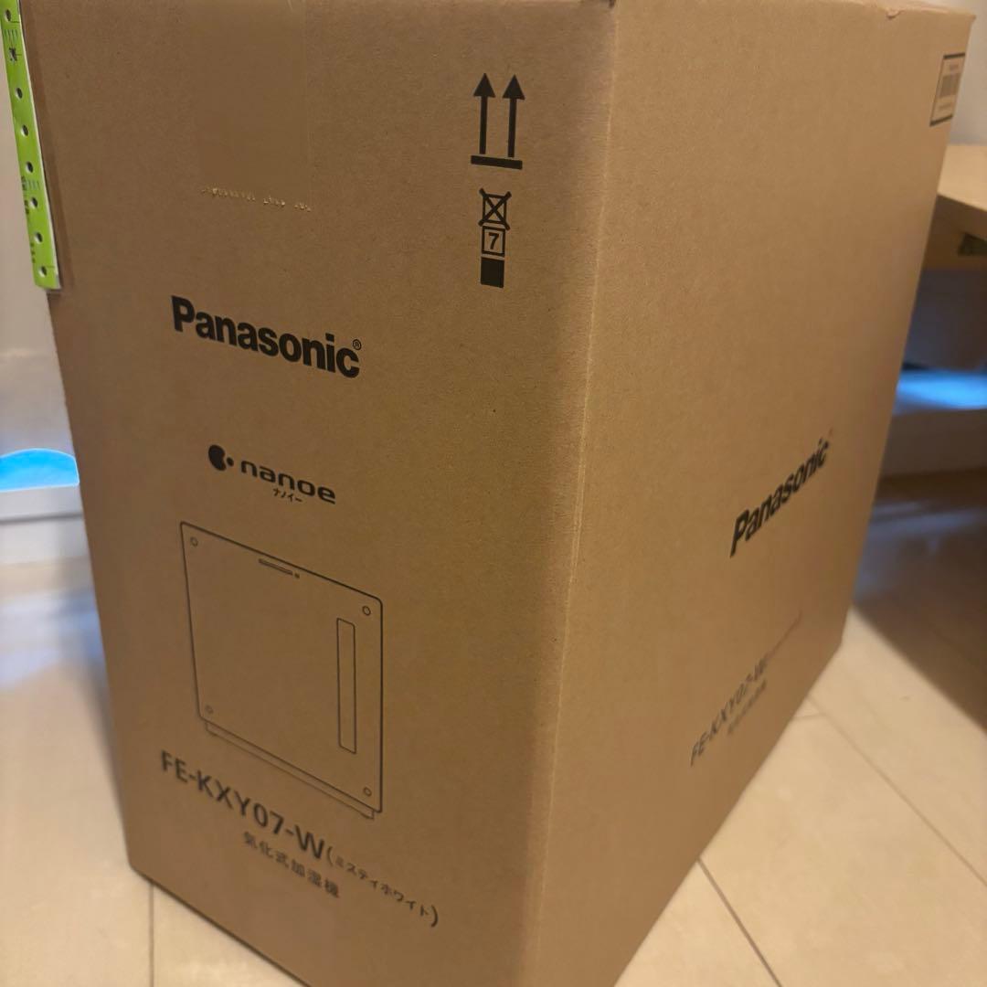 【新品】Panasonic ヒーターレス気化式加湿機　FE-KXY07