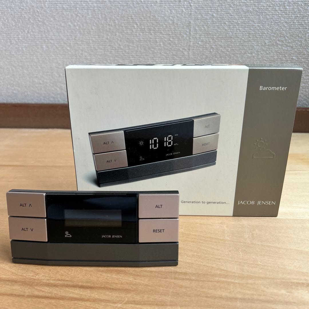 JACOB  ヤコブイェンセン　ウェザーステーション　気圧計
