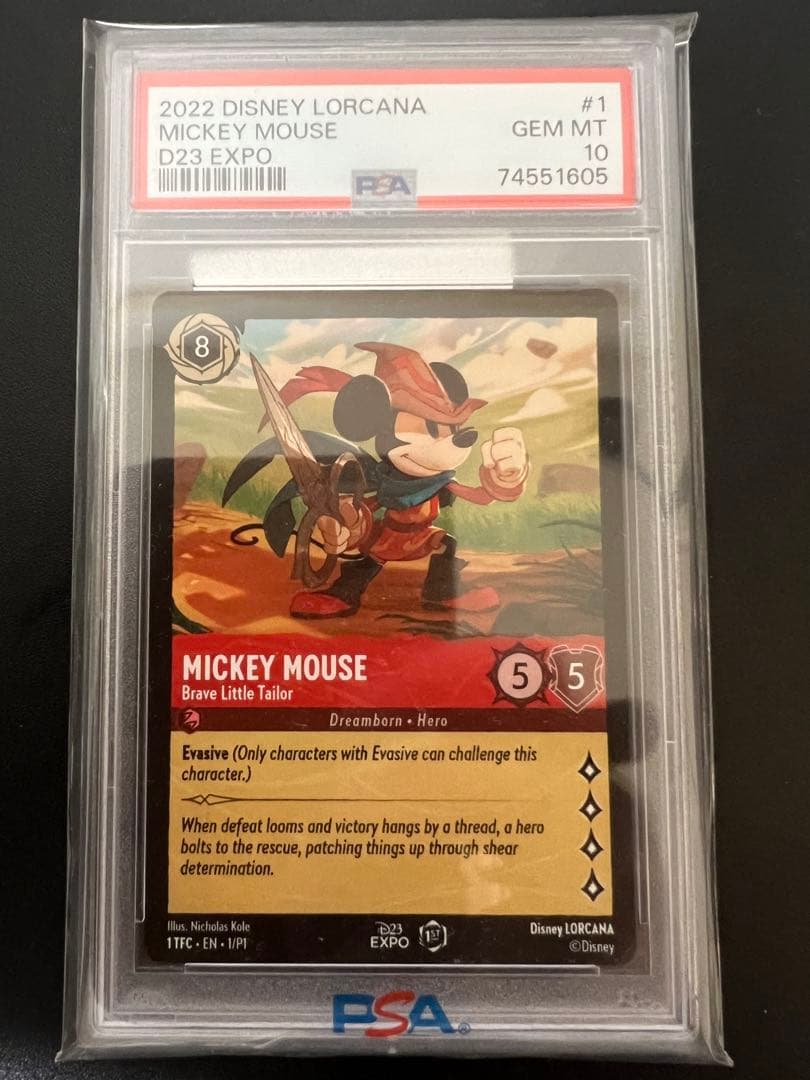 Disney Lorcana ロルカナ　ミッキーマウス　D23 プロモpsa10