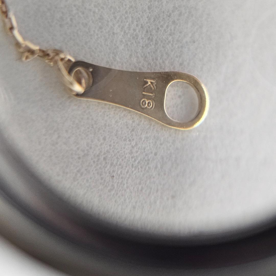 天然イエローダイヤモンド 0.2ct パヴェ ネックレス K18