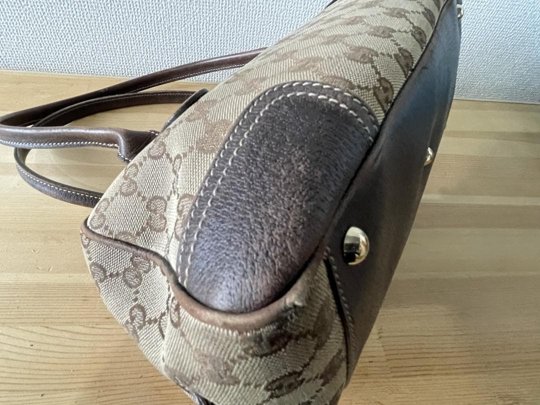 GUCCI グッチ プリンシーGG シェリーライン リボン ショルダーバッグ