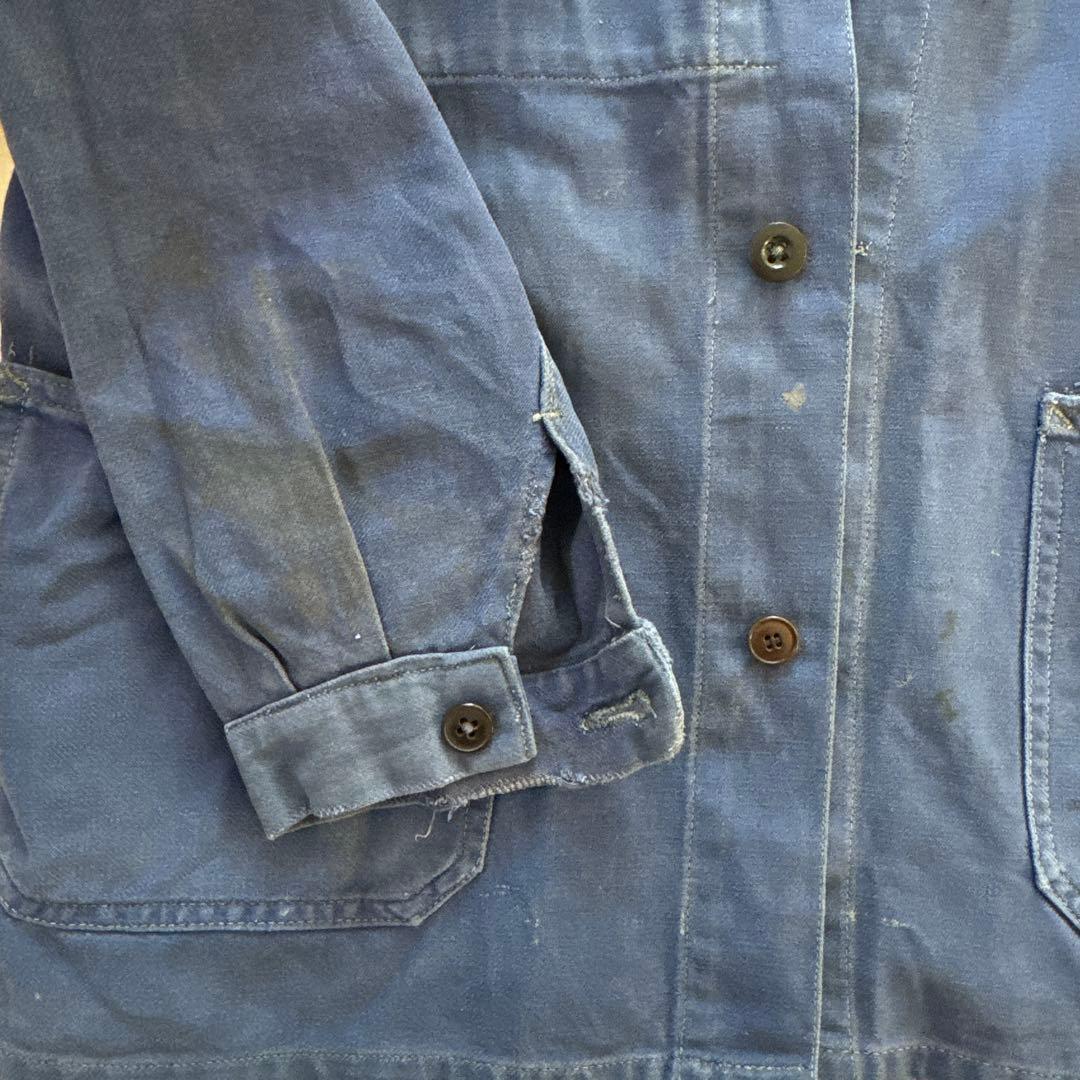 60s フランス軍 カバーオール ワークジャケット ヴィンテージ ミリタリー