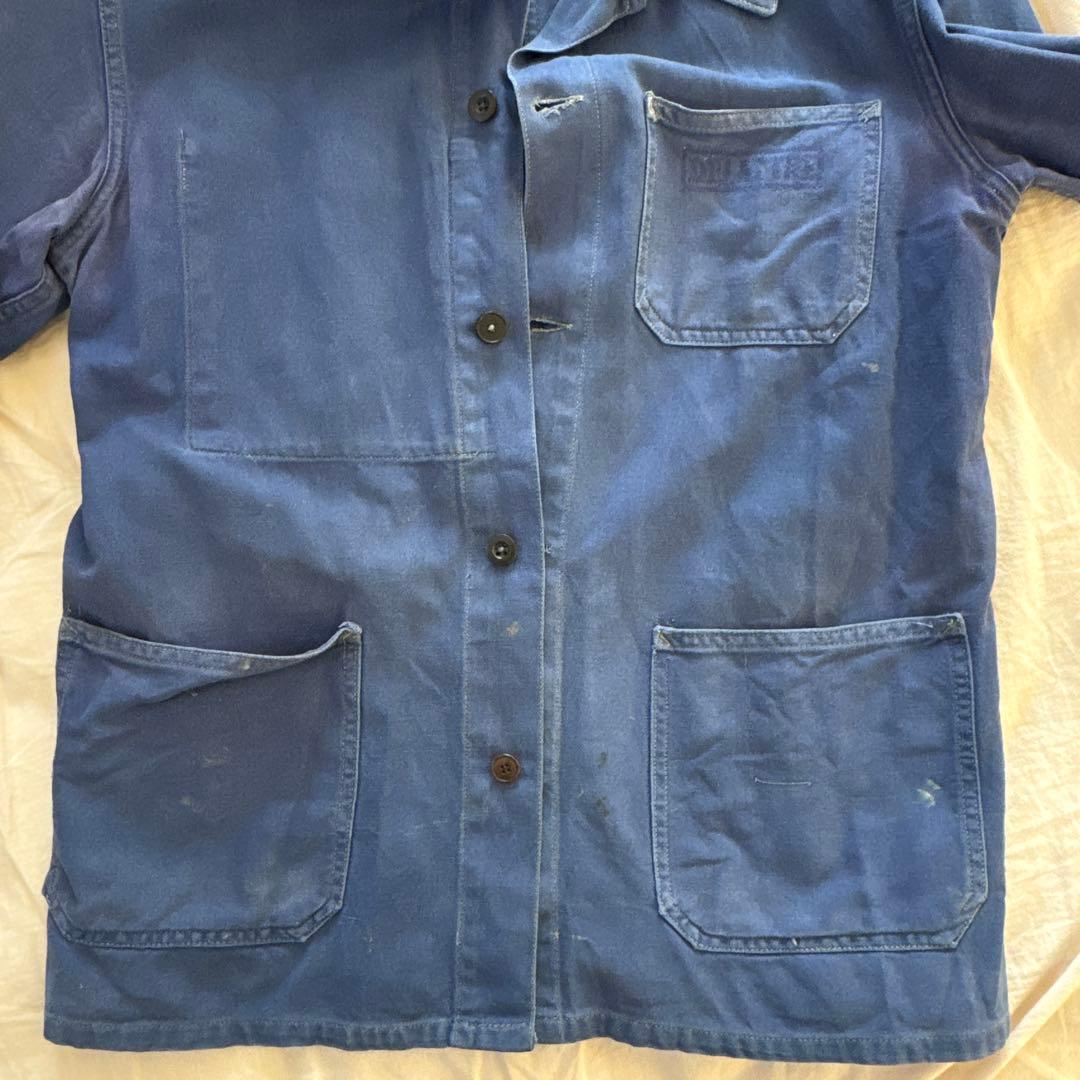 60s フランス軍 カバーオール ワークジャケット ヴィンテージ ミリタリー