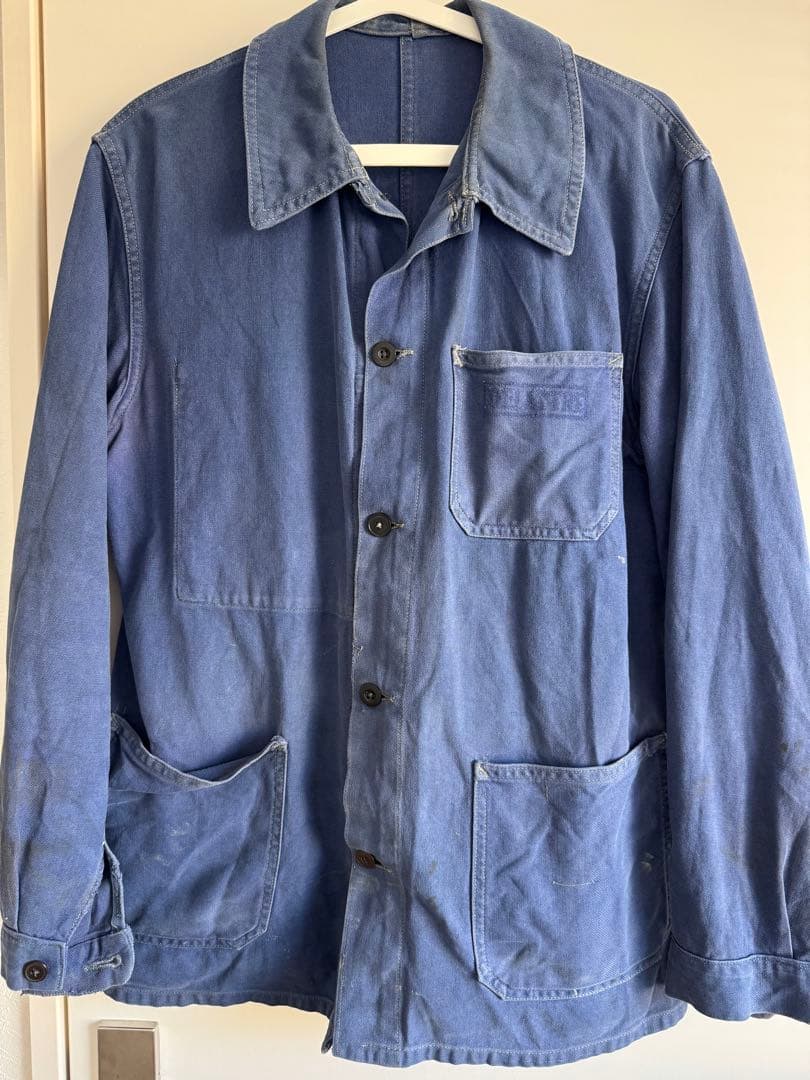 60s フランス軍 カバーオール ワークジャケット ヴィンテージ ミリタリー