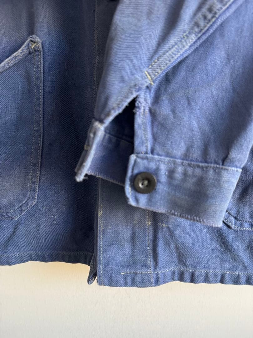 60s フランス軍 カバーオール ワークジャケット ヴィンテージ ミリタリー