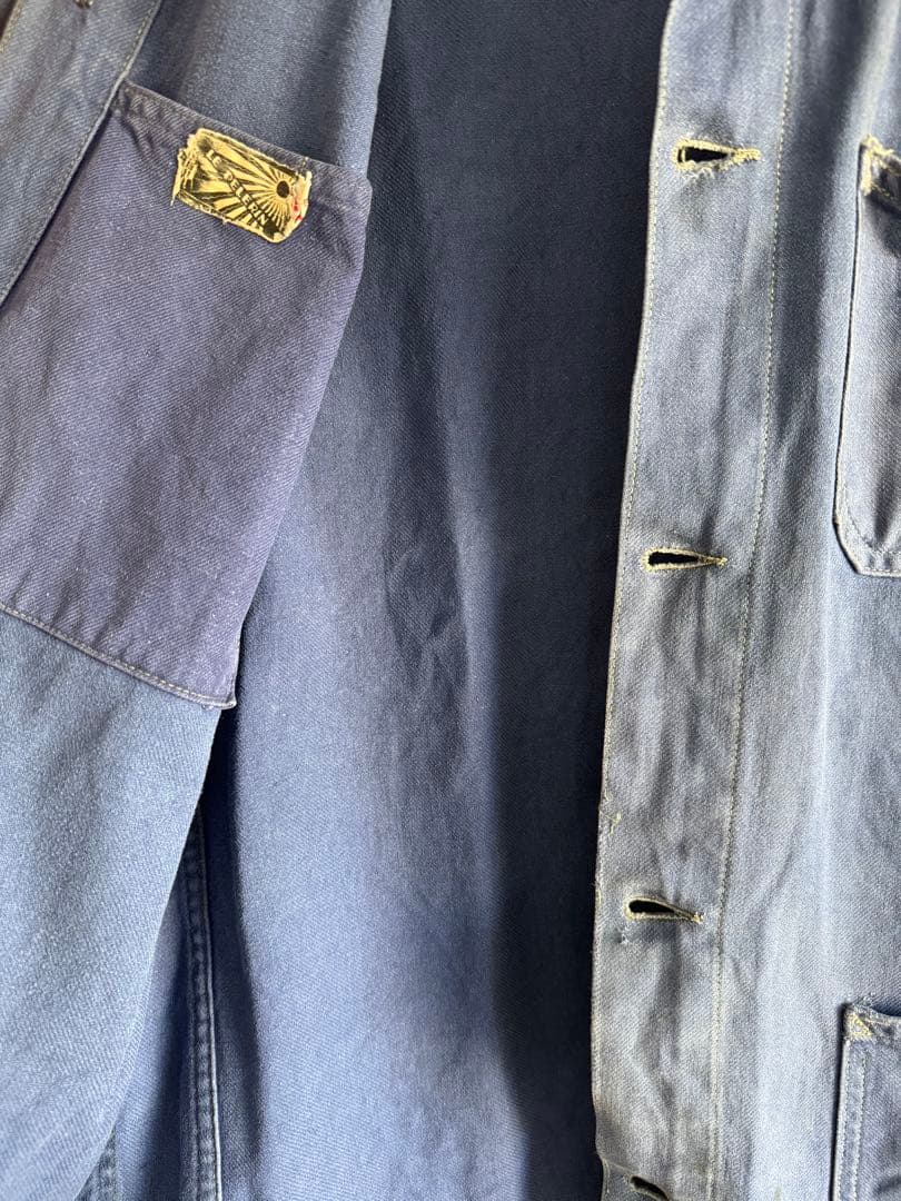 60s フランス軍 カバーオール ワークジャケット ヴィンテージ ミリタリー