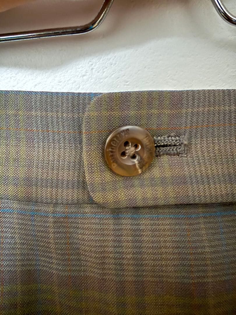 即購入可 古着 BURBERRY ワイドスラックス