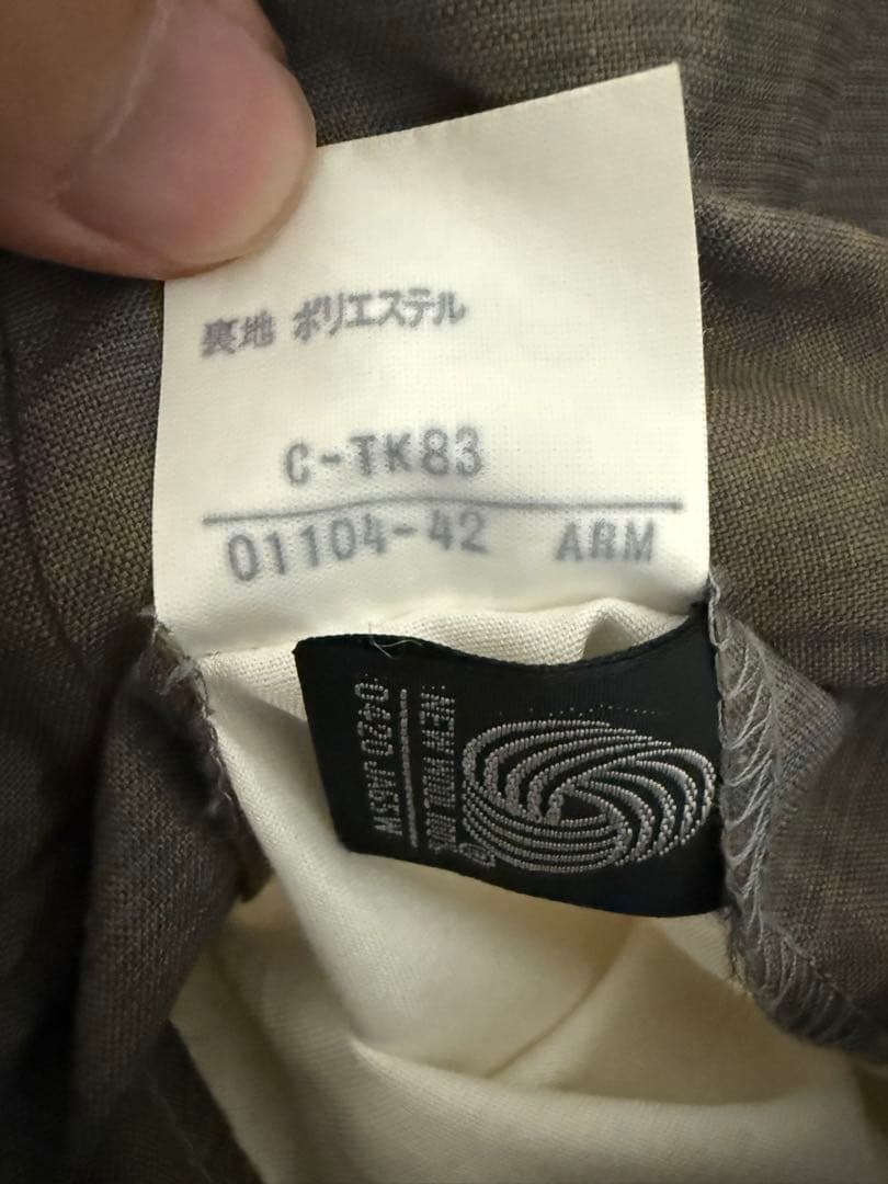 即購入可 古着 BURBERRY ワイドスラックス