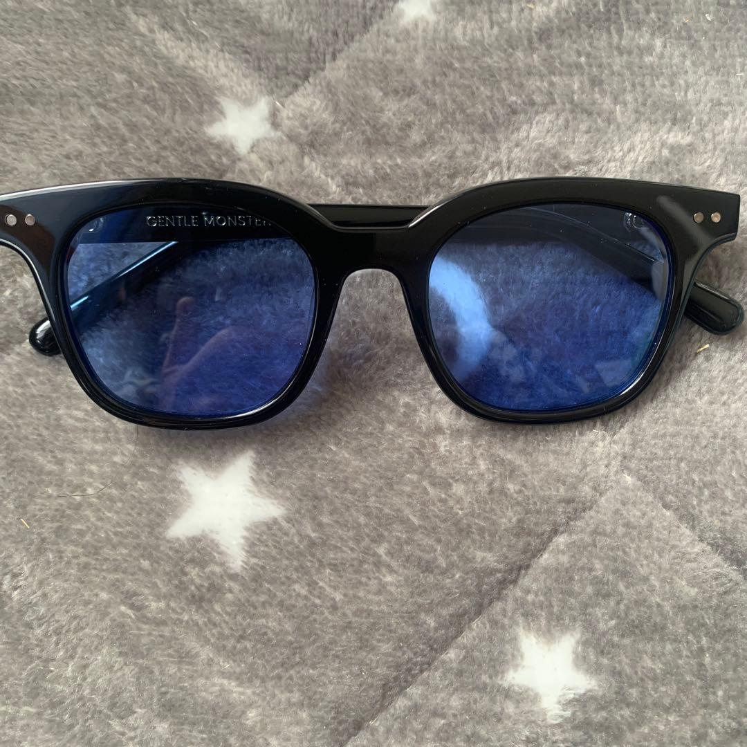 R*S様 GENTLE MONSTER サングラス ブラック/ブルー