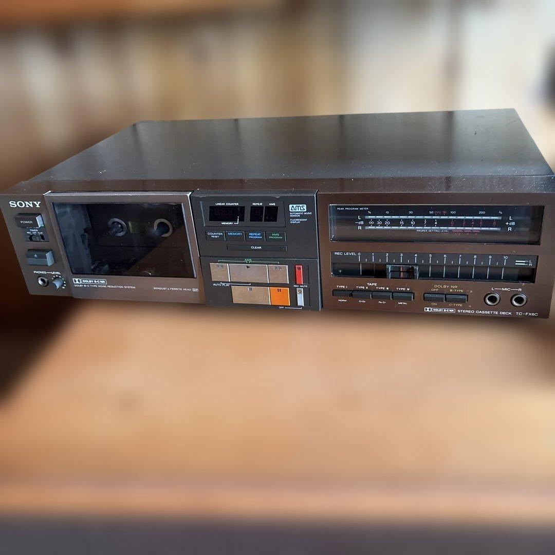 ソニーTC-FX6cカセットデッキ