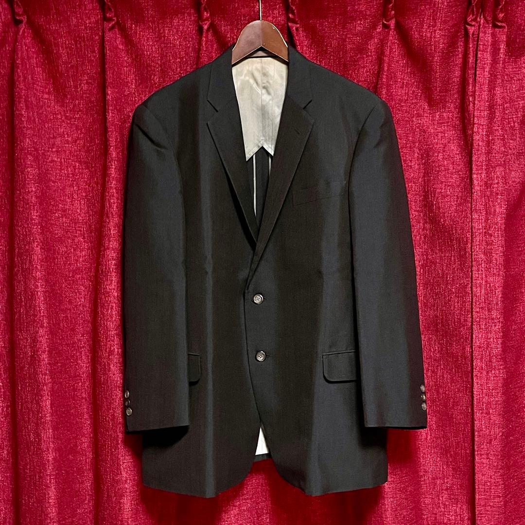 美品 50S ヴィンテージ セットアップ シングル スーツ 茶 ボタンフライ