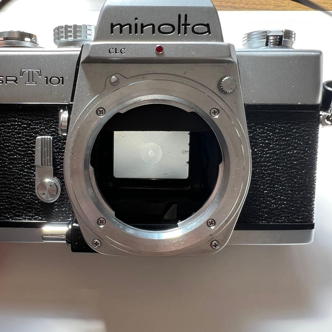 フィルムカメラ Minolta SRT101+ MC ROKKOR-PF 55mm F1.7