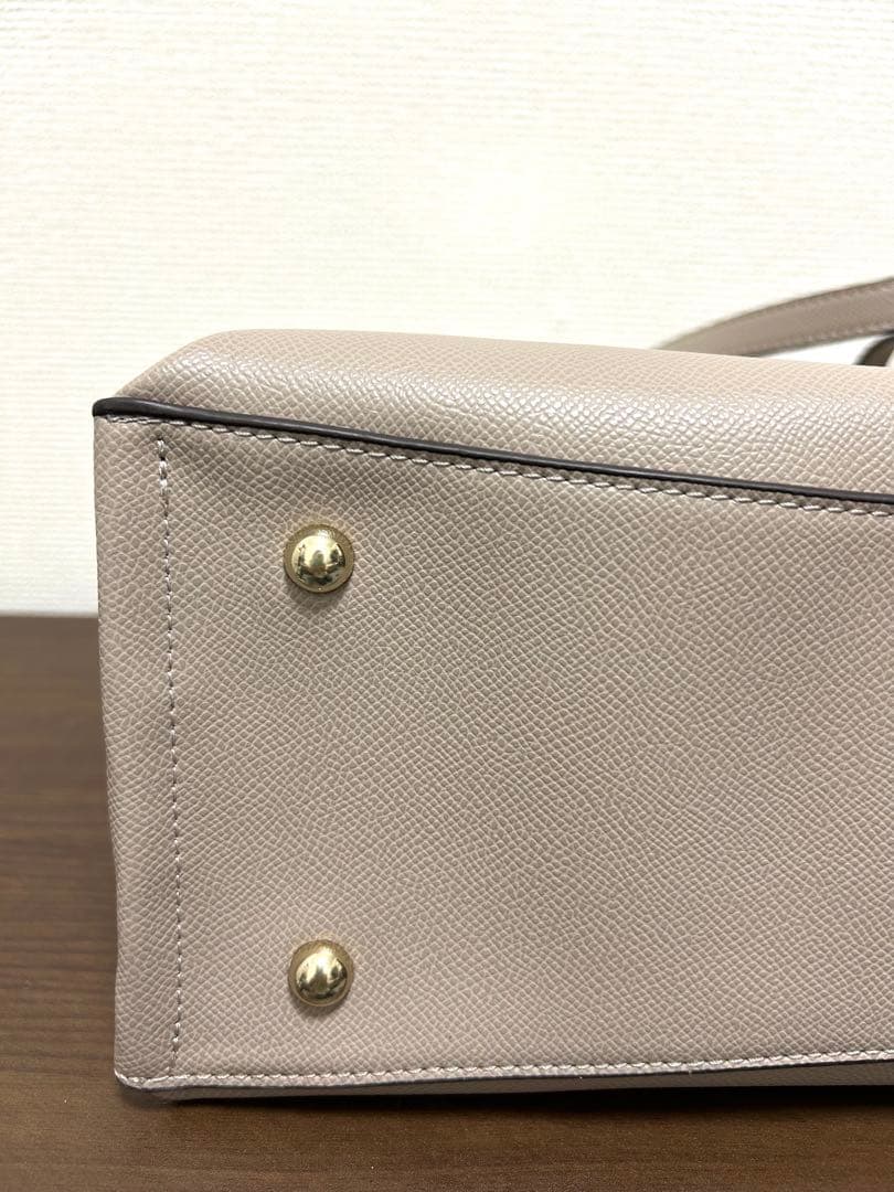 Jewelna Rose OLバッグ・セレム 横型トートバッグ A4グレージュ