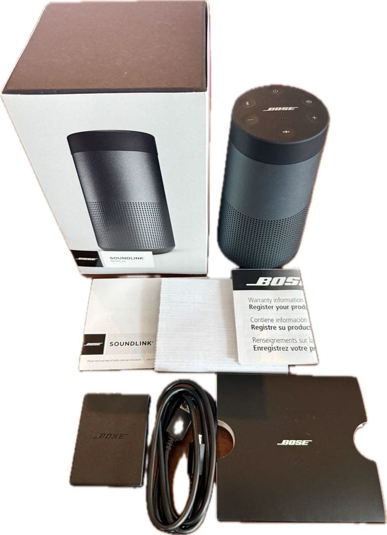 【送料込】Bose SOUNDLINK REVOLVEワイヤレススピーカー 黒