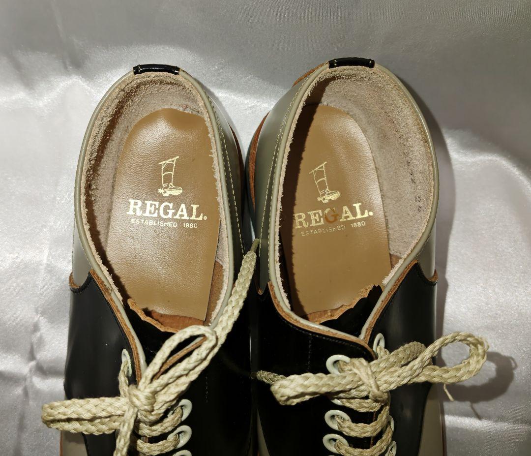 【REGAL】リーガル サドルシューズ 2452 バイカラー 24cm