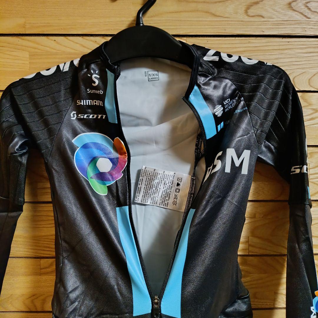 ビ*ジ様 レディース支給品　TEAM DSM　スキンスーツ　女性用　ワンピース