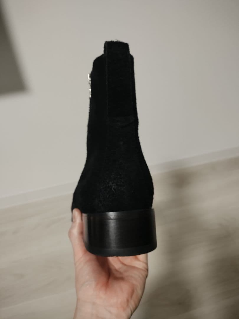 靴 Llife SLIGHT SQUARE ZIP BOOTS 41