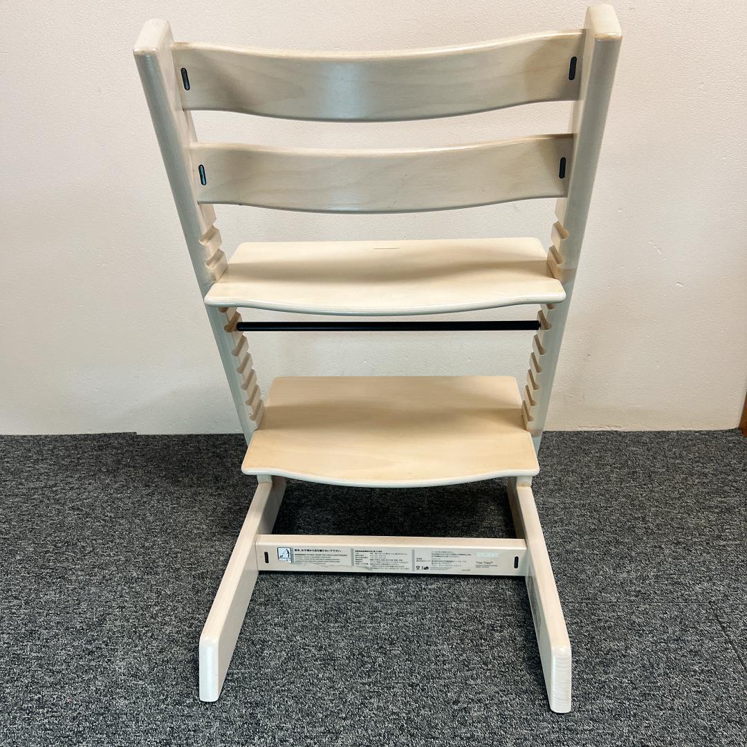 STOKKE トリップトラップ ベビーチェア ホワイトウォッシュ S/N4