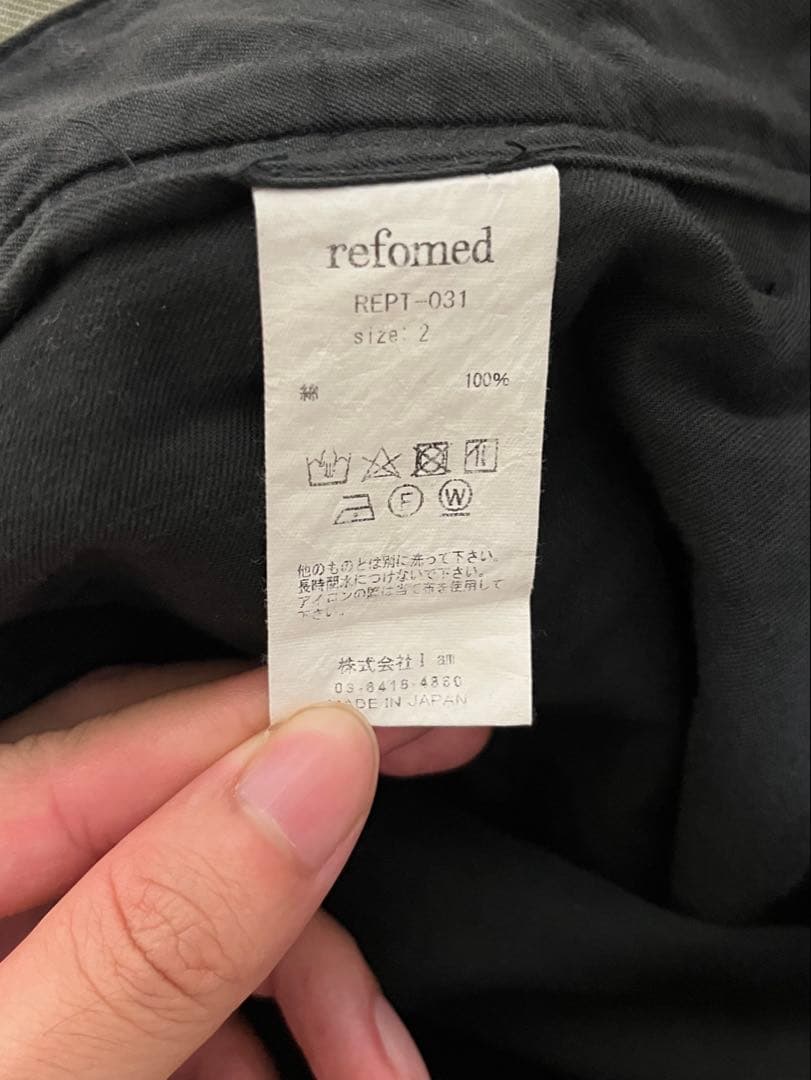 refomed(リフォメッド） NEXT MAN MOLESKIN PANTS