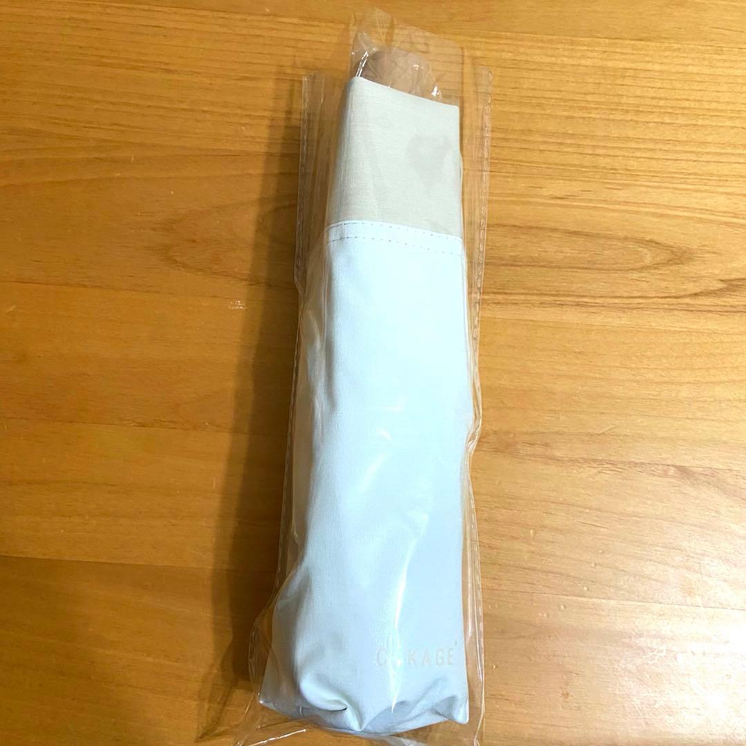【新品】COKAGE+ 3段 折りたたみ 日傘 サマーシールド ホワイトベージュ