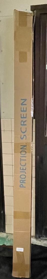 プロジェクター スクリーン 84インチ 4：3 4K フルハイビジョン 壁掛け