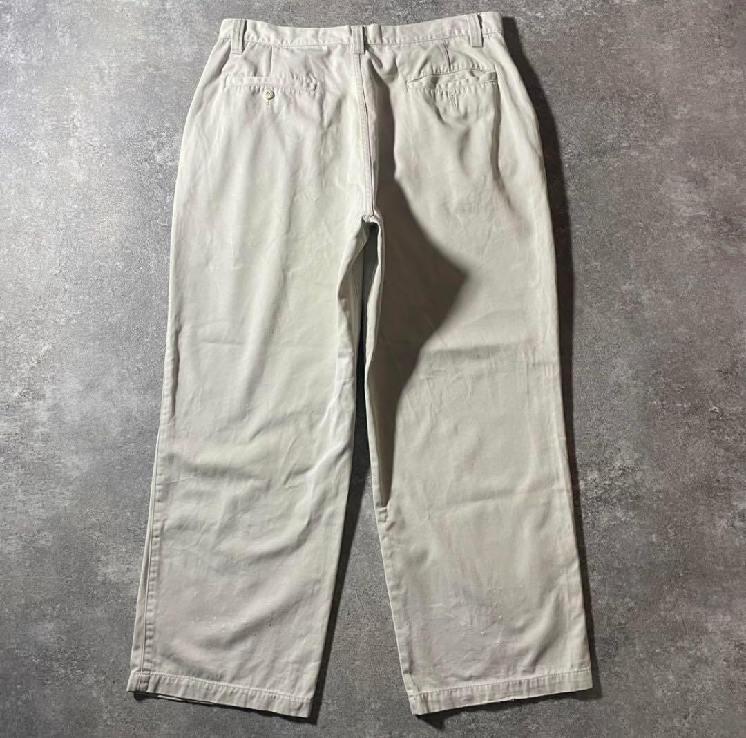 ANCHOR BLUE W38 BEYOND BAGGY チノパン ワイド