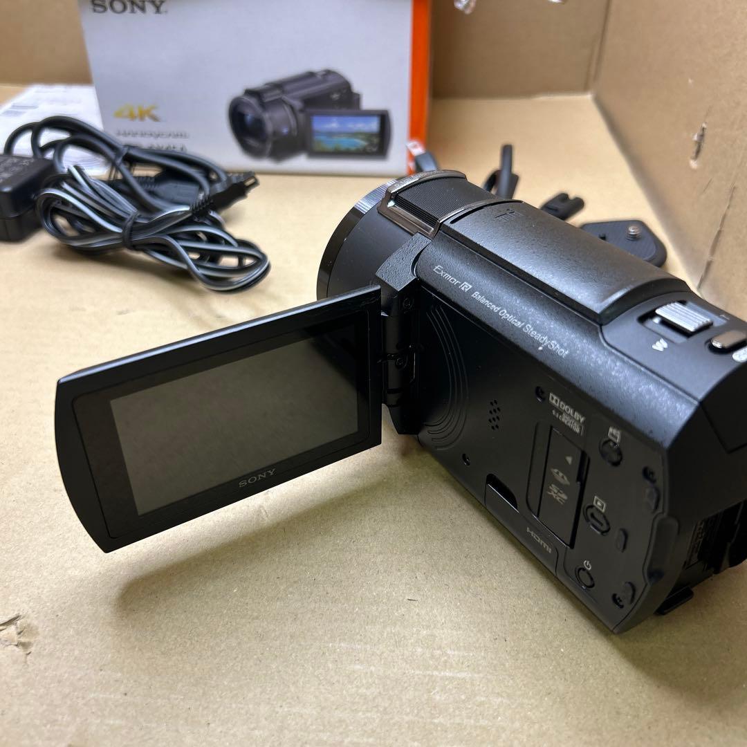 専用ソニー SONY FDR-AX45A B デジタル4Kビデオカメラレコーダー