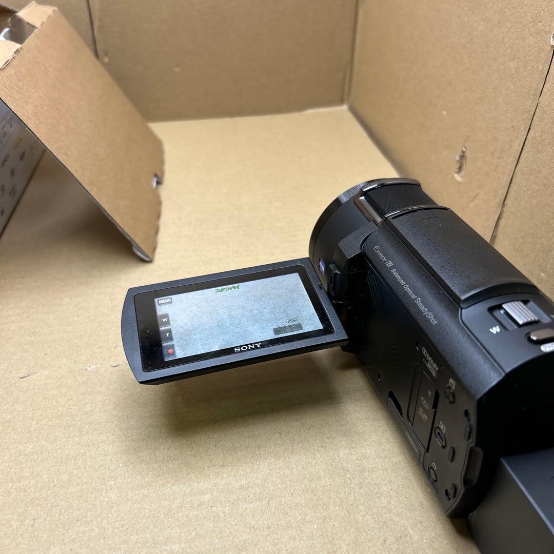 専用ソニー SONY FDR-AX45A B デジタル4Kビデオカメラレコーダー