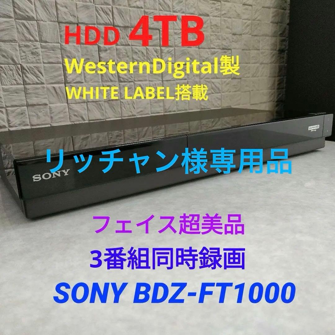 リッチャン SONY BDZ-FT1000