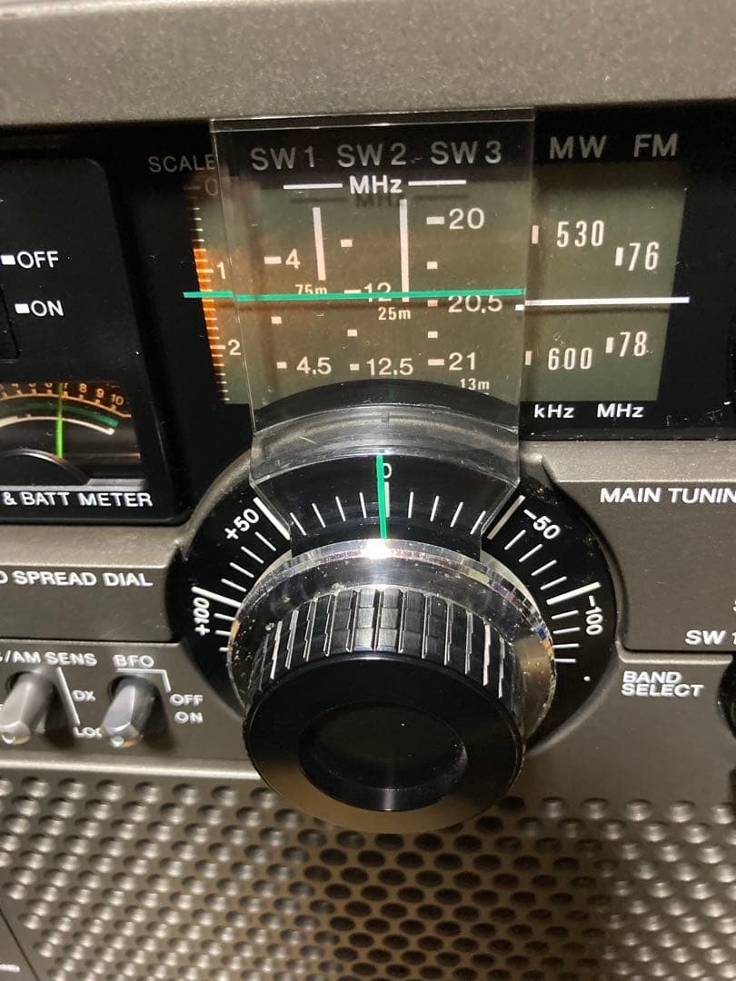 ソニー　ICF-5900 スカイセンサー　BCLラジオ　ジャンク扱い