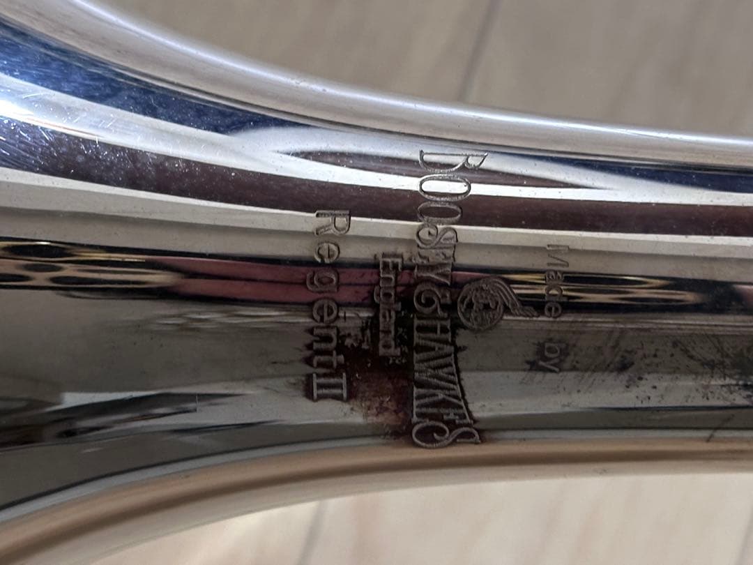 tr634　B&H テナートロンボーン　シルバー　C.C.