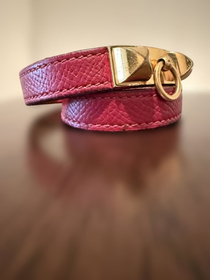 亀*様 HERMEエルメス リヴァル コリエドシアン ドゥブルトゥールブレス