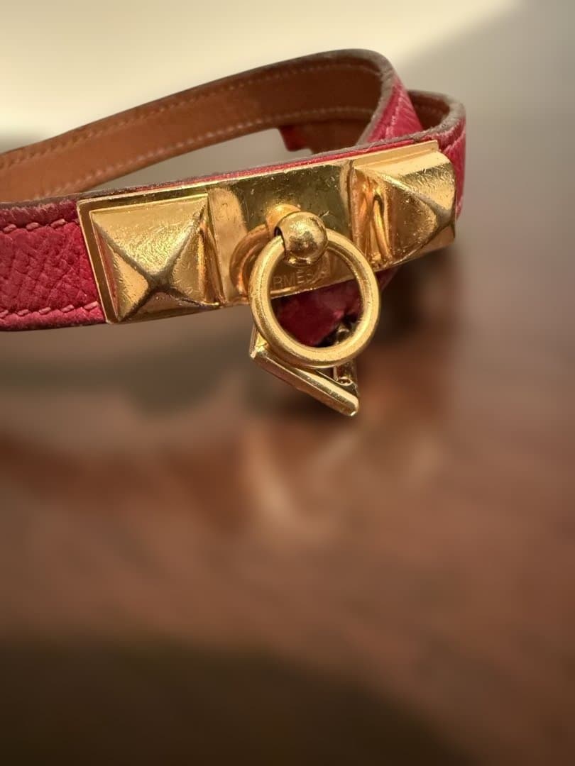 亀*様 HERMEエルメス リヴァル コリエドシアン ドゥブルトゥールブレス