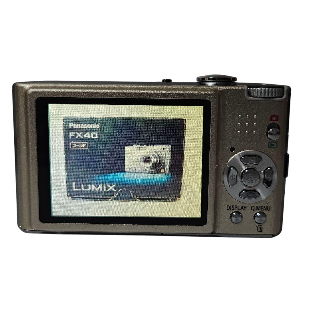 パナソニック コンパクトデジタルカメラ LUMIX DMC-FX40