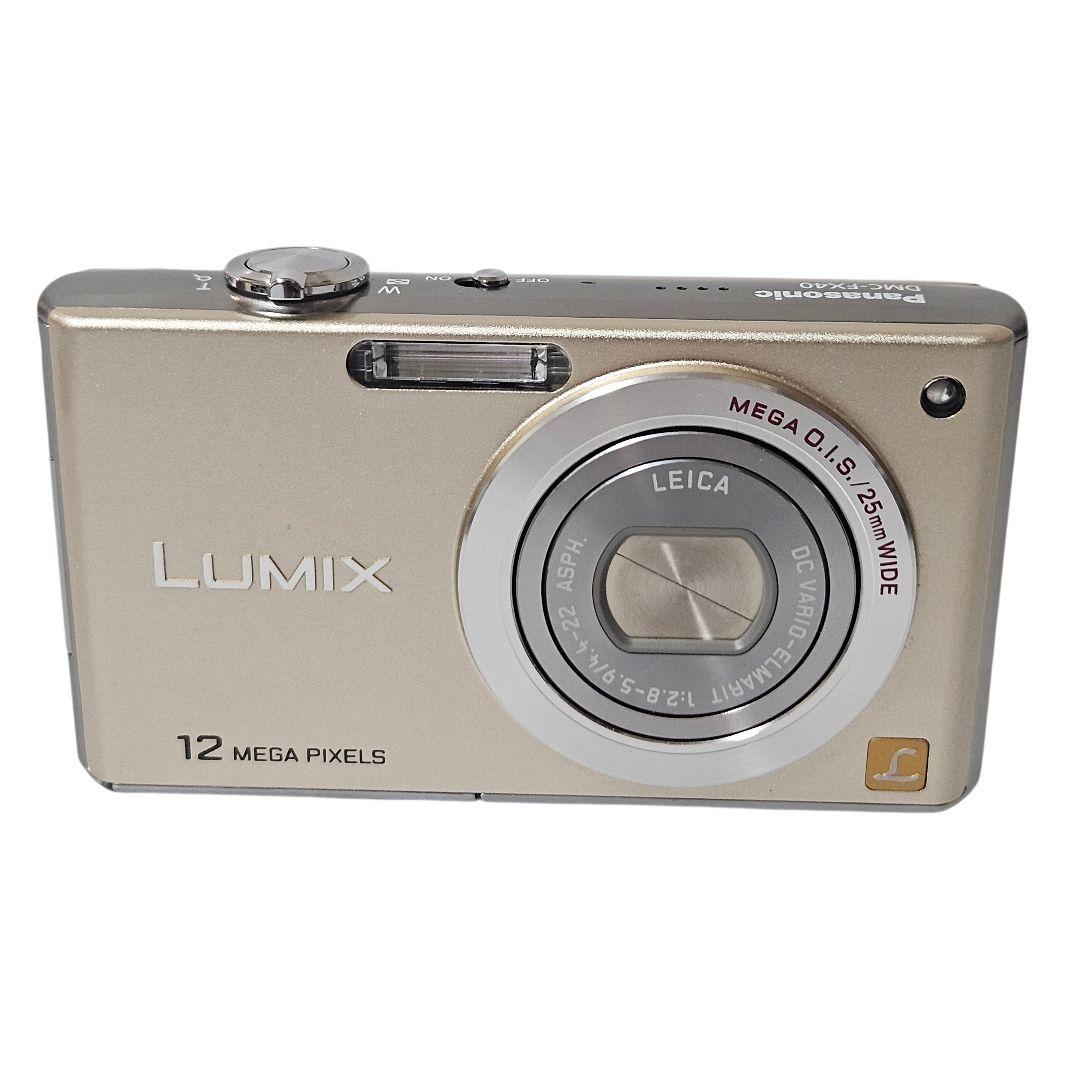 パナソニック コンパクトデジタルカメラ LUMIX DMC-FX40