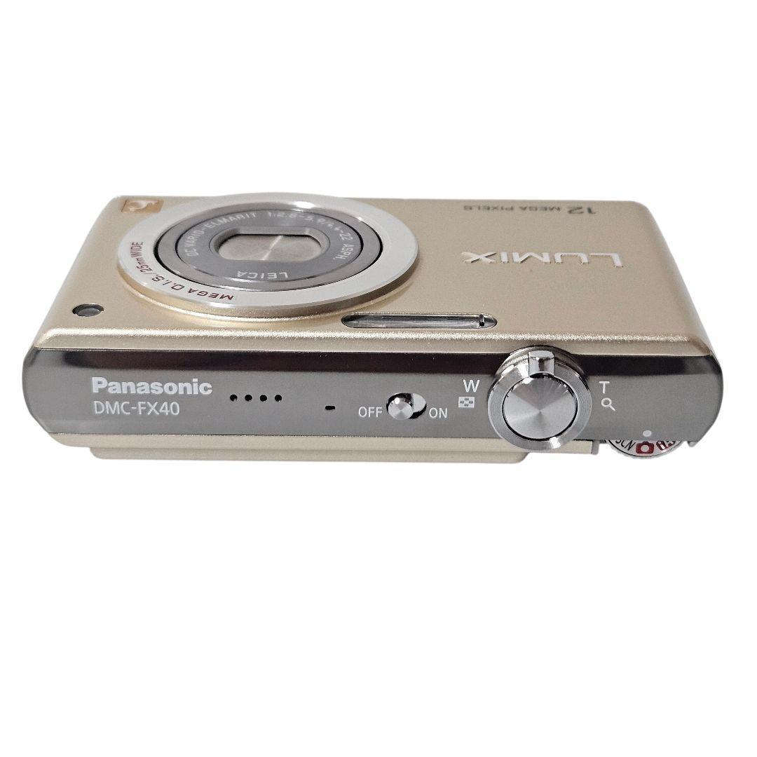 パナソニック コンパクトデジタルカメラ LUMIX DMC-FX40