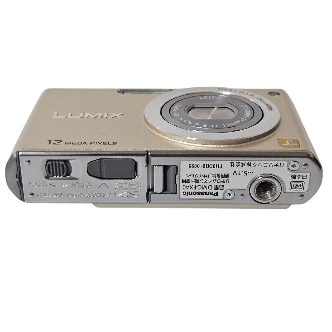 パナソニック コンパクトデジタルカメラ LUMIX DMC-FX40