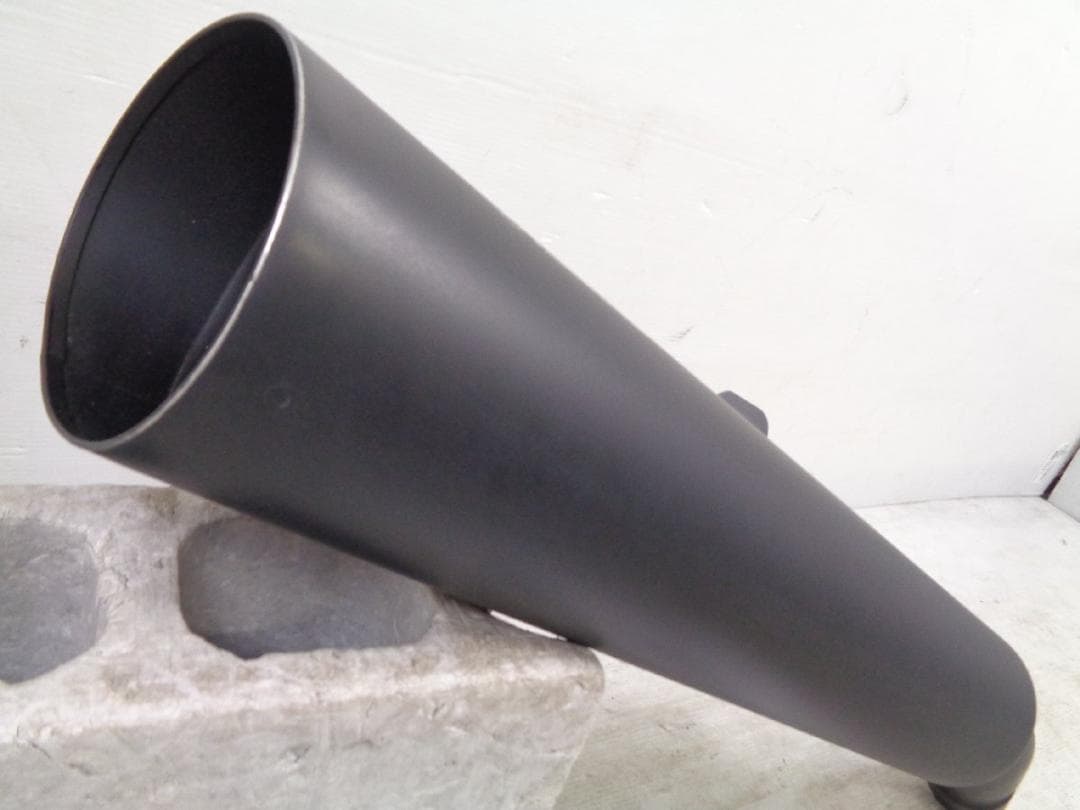 エリミネーター400 24-25 トリックスター ブラック メガホン マフラー