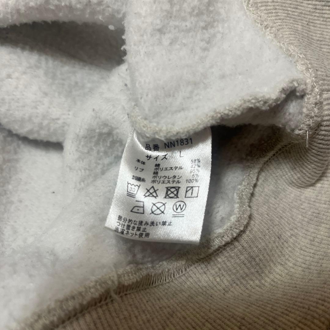 グレー フード付き パーカー 9090 白