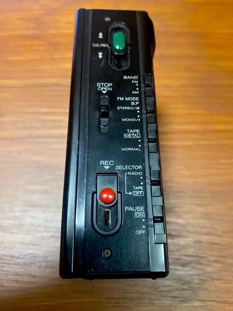 ナショナル　ヘッドホンラジカセAUTO REVERSE プレーヤーRX-S70