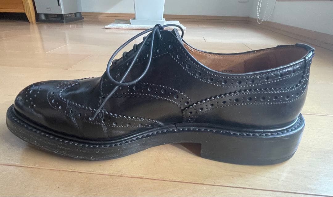 トリッカーズ 8064 ウイングチップ　黒