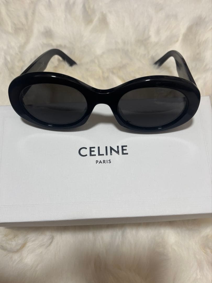 CELINE ブラック サングラス トリオンフ