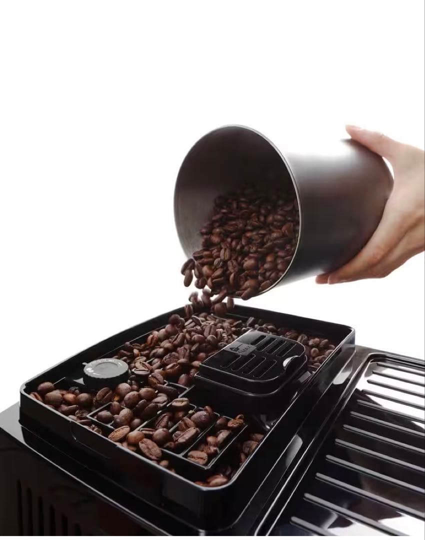 デロンギ マグニフィカスタート全自動コーヒーマシン ECAM22020Bブラック