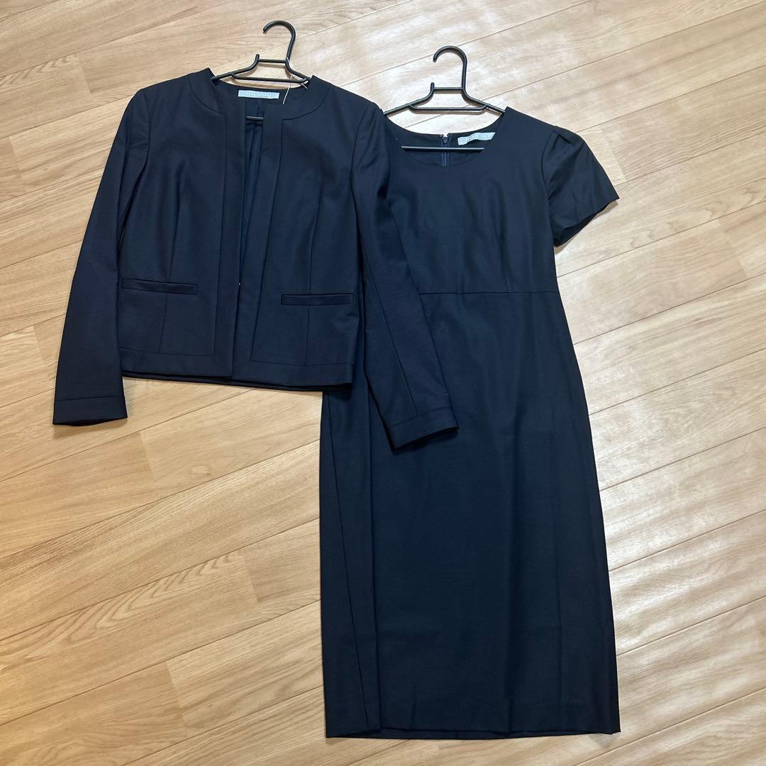 theory luxe　executive セットアップ ワンピース 紺