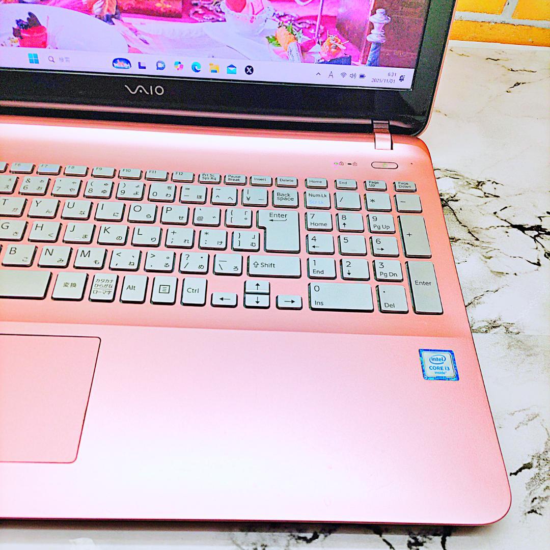 美品❣️Disneyコラボ❤️激レア【アリスモデル】限定品✨ピンクノートパソコン